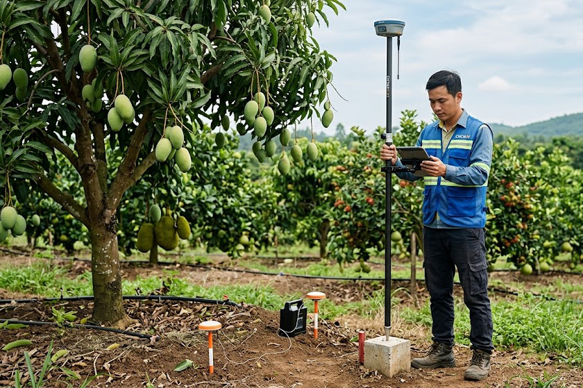 Sốt Đất Nhà Vườn Bình Lộc 2026: Dịch Vụ Đo Đạc Định Vị Góc Ranh Bằng Máy GPS RTK Độ Chính Xác Milimet – Bảo Vệ Tài Sản Trước Khi Quá Muộn