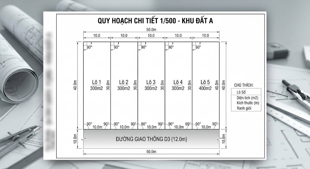 Luật Đất Đai Mới Siết Phân Lô Tự Phát: Muốn Tách Thửa Đất Tại Hóc Môn Năm 2026 Bắt Buộc Phải Trích Đo Địa Chính Thế Nào?