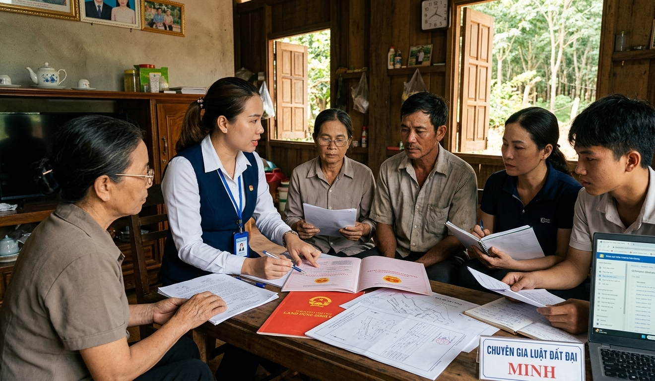 Đất Vàng Trung Dũng Biến Động 2026: Đo Đạc Phân Định Ranh Giới Khi Chuyển Nhượng Tài Sản Thừa Kế Gia Đình