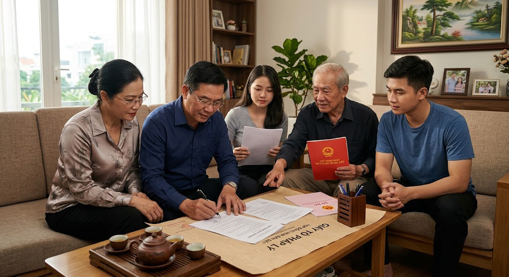 Đất nông nghiệp Cây Gáo 2026: Thủ tục đo vẽ trích lục bản đồ địa chính để phân chia tài sản thừa kế cho gia đình đông con
